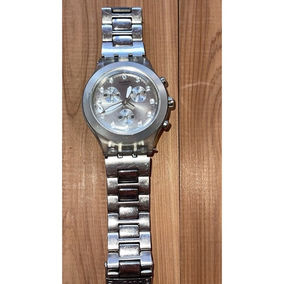 Swatch Irony Diaphane AG 2005 Mens Stainless Steel Wrist Watch - Picture 2 of 11
